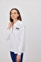Women's Half Zip Polo Collar Sweatshirt