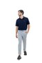 Men's Italian Cut Quality Slimfit Ankle Length Double Leg Fabric Trousers - 2