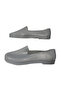 Men's Gray Lacing Garden Casual Rubber Shoes for Work Emek023 - 3