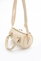 Women's Mini Round Multi-Useful Women's Hand, Shoulder and Crossbody Bag - 3