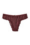 4'Lü Lace High Waist Large Size Brazil Women's Panties - 6