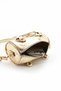 Gold Color Cylinder Model Women's Hand and Shoulder Bag - 5
