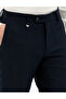 Navy Blue Slim Fit Fabric Trousers 50293433-Vr033 - 5
