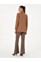Mink Flare Fit Wool Fabric Trousers 50294190-Vr052 - 4