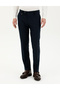 Navy Blue Slim Fit Fabric Trousers 50293433-Vr033 - 2