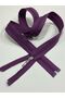 Purple Ferace Dress Coat - 110 cm Eggplant Zipper - 8