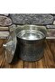 وعاء نحاسي عتيق مطرز سعة 5 لتر - 3