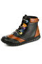 Khaki & Brown Genuine Leather-Model Name: Copenhagen