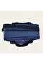 35 Liter 3 Pocket Travel Sport Sightseeing Water Resistant Long Strap Cabin Size Navy Blue Shoulder Handbag - 2