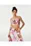 Pattern printed bustier - 2