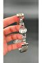 Exclusive Men's Wristwatch 3 Atm Waterproof Silver & Gold Color - 4