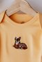 100% Cotton Cute Animal Embroidered Top and Bottom Baby Set - 2