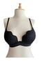 Underwire Semi Supported Push up Patterned V-Cut B Cap Premium Quality Bra - 2