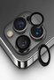 iPhone 16 / iPhone 16 Plus Lens Protector Aluguard Series Glass Aluminum Frame - 4