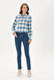 Women's Cobalt Blue Long Sleeve Shirt 50291115 -Vr045 - 4