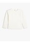 Basic Sweatshirt Long Sleeve Crew Neck
