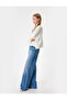 Oversize Knitwear Sweater High Neck Textured Long Sleeve - 2