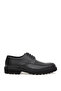 Black 100% Leather Casual Shoes 50298532-Vr046 - 2
