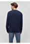 Wool Blended Navy Blue Sweater Slim Fit / Slim Fit 0710198 -70490 - 4