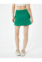 Tennis Skirt Cargo Pocket Elastic Waist Comfortable Fit - 4