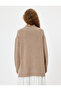 Knitwear Tunic Sweater Stand Collar Long Sleeve Comfortable Fit - 4