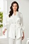 Velvet Satin 3-Piece Women's Crop Pajama Set - 2050