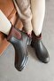Carmen Plastic Waterproof Women's Boots Brown