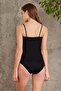 Combed Cotton Athlete Panties Women's Underwear Set - 330 Black - 3