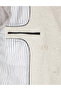 Light Gray Ex. Slim Fit Wool Blend Double-Breasted Cashmere Coat 50293292-Vr001 - 6