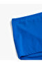 High Waist Bikini Bottoms with Shorts - 3