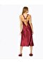Satin Six-Piece Bridal Dowry Set - 6025 Claret Red - 6