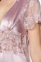 Satin Women's Dressing Gown - 1020 Rose - 3