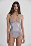 Combed Cotton Athlete Panties Women's Underwear Set - 391 Royal