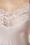 Satin 3-Piece Women's Dressing Gown Set - 2475 Powder - 6