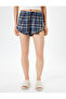 Pajama Shorts Ruffle Tie Waist Cotton Comfortable Fit - 3