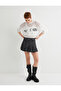 Mesh T-Shirt Comfortable Fit Short Sleeve Crew Neck Printed - 2