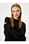Knitwear Tunic Crew Neck Long Sleeve Acrylic Blend