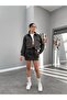 Pocket Detailed Skirted Jacket Set - 2