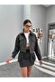 Pocket Detailed Skirted Jacket Set - 3