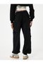 Cargo Jogger Trousers with Tie Waist and Pocket Detail - 4