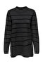 Jdymila Life - Black Long Split Pull Knt 15335637   Blouse