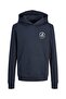 Jjeswift - Navy Blazer Sweat Hood Noos Jnr 12258968 - 3