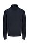Turtleneck Sweater Solid Color Turtleneck Sweater - 2