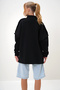 Women's Black Stand Collar Gold Button Detailed Bag Pocket Ribbed Inside Knitted Jacket Alc-X13110 - 5