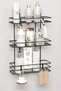 Lifetime Stainless Adhesive 3 Tiers Bathroom Shelf Shower Shampoo Holder Wall Organizer Organizer