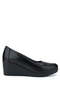 Women's Genuine Leather Black Casual Shoes