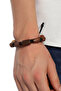 Adjustable Size Leather Unisex Bracelet Pack with Lanyard and Leather Detail - 2
