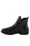 Black Genuine Leather Boots - Model Name: Mother of Pearl - 2