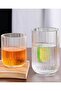Striped Water Soft Drink Latte, Glass Cup Dowry List 6 Pieces 260 ml - 2013 - 2