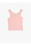Basic Tank Top Sleeveless Ribbed Cotton